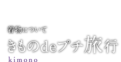 着物について きものdeプチ旅行